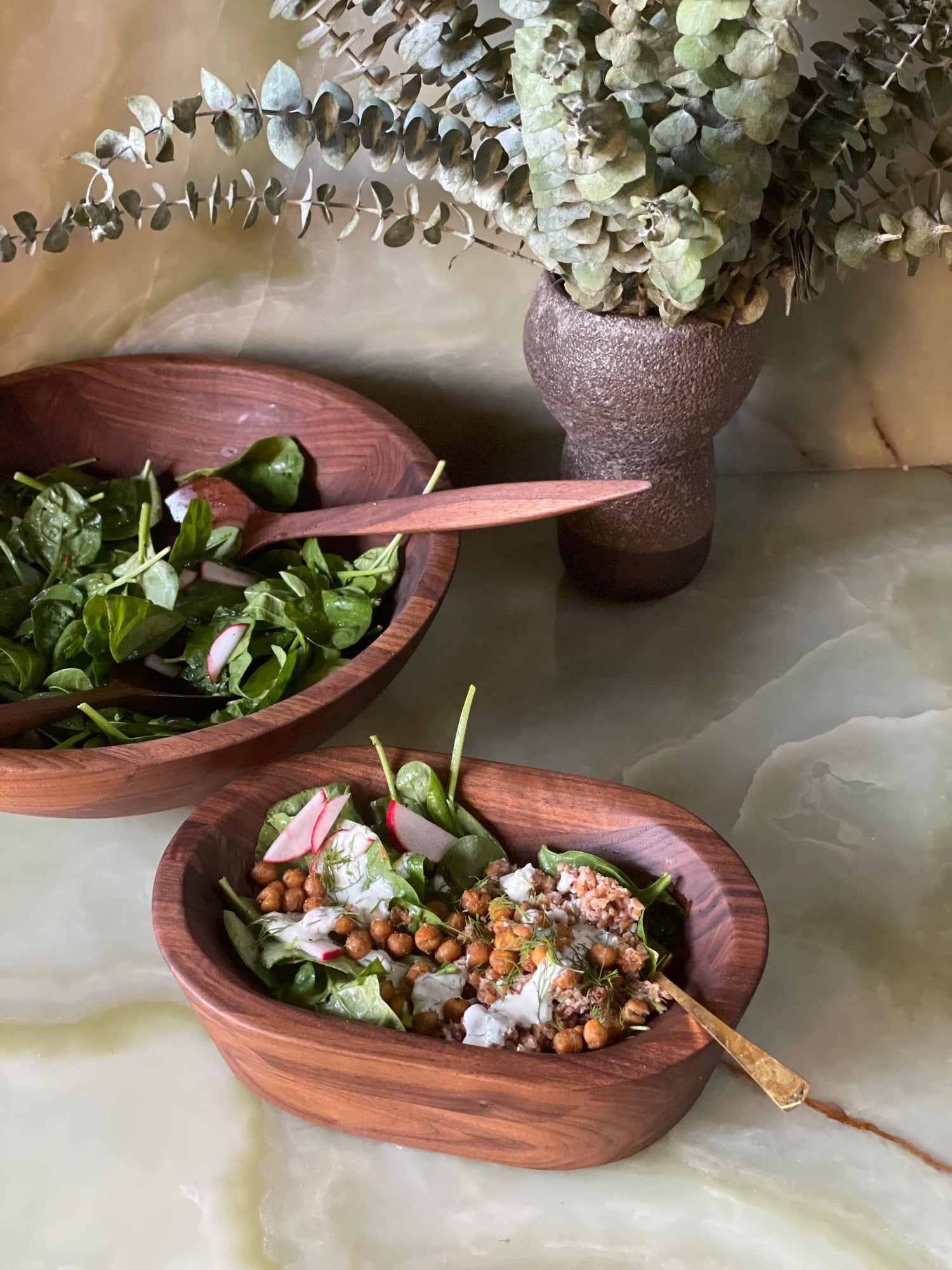 Roasted Chickpea Grain Bowl