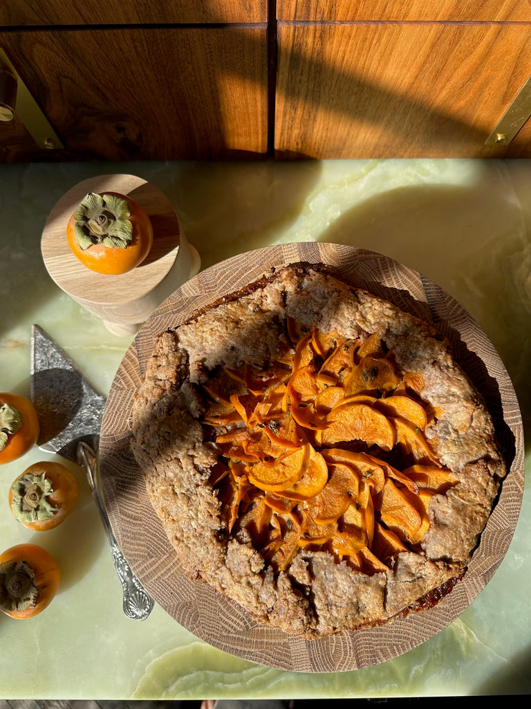 persimmon thyme galette