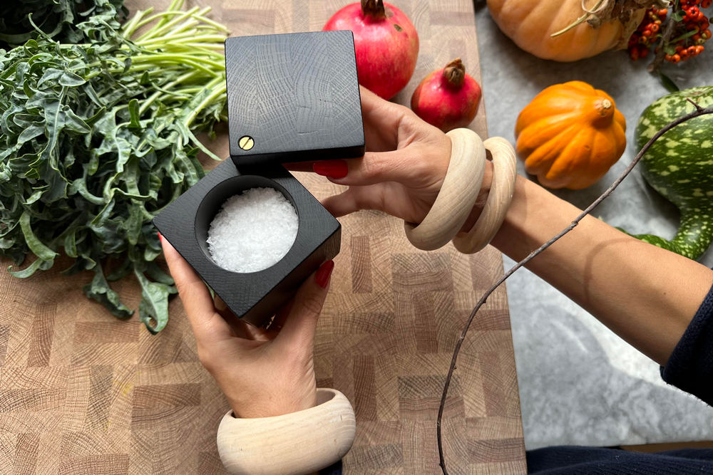 Salt Cellar with Lid