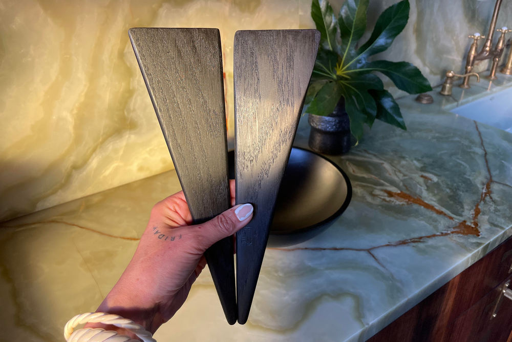 Angled Salad Servers